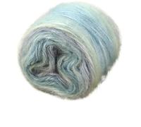 Trade Colorful Wool Spray Yarn - Soft & Skin-Friendly Knitting Yarn for Sweaters & Scarves(200icegreen)