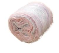 Trade Colorful Wool Spray Yarn - Soft & Skin-Friendly Knitting Yarn for Sweaters & Scarves(201colorfulpink)