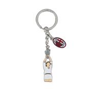 Trade Con GmbH AC Milan Keyring Season 1962/63, Iconic Moments of the Club, Official Product, White, Normale, Classic
