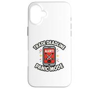 Trade Deadline Panic Mode Funny Fantasy Hockey Sports Case for iPhone 16 Plus