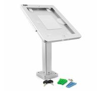 Trade fair wall mount POS display lockable holder for iPad Air 3 Pro 10.5