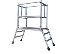 Trade Master Pro® Deck - Foldable Platform Hop Up | Leg Adjustment | Alloy Steel, Aluminium | Huge 200kg weight rating