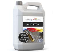 Trade Paints Acid Etch Concrete Floor Stone Brick Cleaning & Degreaser Solution - 5L