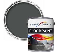 Trade Paints Heavy Duty Floor Paint Anthracite Grey 5L