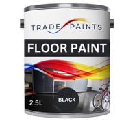 Trade Paints Heavy Duty Quick Dry Floor Paint - Garage, Workshop, Warehouse, Industrial Floor Paint - Ideal For Concrete, Stone, Brick, Wood & Metal