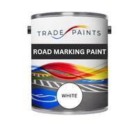 Trade Paints Heavy Duty Road Line Car Park Marking Paint (5 Litre, White)