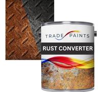Trade Paints Rust Converter 1L - Water Based Formula - Ready To Paint - One Application - Neutralises Rust on Metal, Paintable Protective Layer, Fast Drying, Eco-Friendly