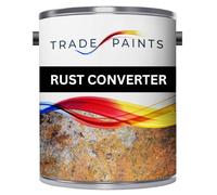 Trade Paints Rust Converter 2.5L - Water Based Formula - Ready To Paint - One Application - Neutralises Rust on Metal, Paintable Protective Layer, Fast Drying, Eco-Friendly
