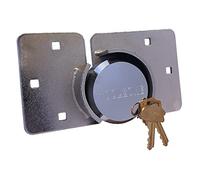Trade Quality Heavy Duty Round Padlock and Hasp 73mm LK107