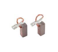Trade-Shop Bronze Carbon Brushes 7 x 8 x 18 mm Compatible with Bosch GBH 18V-20, GBH 180-LI Replaces 1619P14345 / 1 619 P14 345 Pack of 2