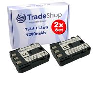Trade-Shop Camera Li-Ion Battery 1000 mAh for Canon PowerShot MVX200 MVX200i MVX250i MVX300 MVX330i MVX350i ELURA 40MC 50 IXY DV3 Replaces NB-2LH NB-2L BP-2L5