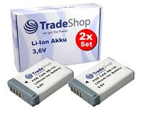 Trade-Shop Camera Li-Ion Battery 3.6 V / 1250 mAh Compatible with Canon PowerShot G9 X, G9 X Mark II, SX620HS, SX720HS, SX730HS, SX740HS / Digital Camera