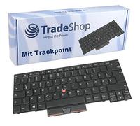 Trade-Shop Original QWERTZ Keyboard German with Trackpoint for Lenovo IBM Thinkpad Edge E245 E330 E335 E430 E430C E430c E430S E435 E445 E445(20B1) E530 E535 L330 S430 ThinkPad T430U