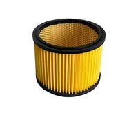 Trade-Shop Round Filter/Folding Filter/Lamellar Filter/Cartridge Filter Replacement for Einhell TC-VC 1820 S TC-VC 1820 SA TC-VC 1930 S TC-VC 1930 SA