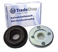Trade-Shop Set 22 mm Flange Mount + Face Bolt M14 Thread for Bosch GWS 20-180 GWS 20-230 GWS 115 125 180 230 Angle Grinder