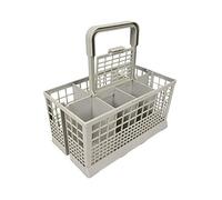 Trade-Shop Universal Dishwasher Cutlery Basket 24 x 14 x 12 cm Fits Kenmore, Whirlpool, Bosch, Maytag, KitchenAid, Samsung, GE and More