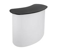 Trade Show Pop Up Table, 51.97 * 15.75 * 35.43inch Portable Tradeshow Podium Table, Foldable Promotion Retail Bar Table Display Exhibition Counter Stand Booth Fair