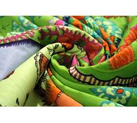 Trade Star - Hand Printed Crafting Fabric,Cotton Fabric For Dressmaking,Home Decor 3 Meter Fabric For Curtain,Sewing Fabric By The Meter For Kids,Ethnic Fabric For Quilting(Pattern 10, 3 Meter)