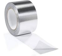 Trade Store 12 Pack Reinforced Aluminium Foil Tape - 48mm Wide X 45Mtr Roll