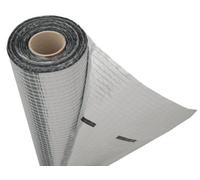 Trade Store 75M2 Aluminium Foil Membrane Vcl Vapour Barrier And Thermal Insulation 1.5M X 50M
