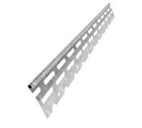 Trade Store Galvanised Thin Coat Plaster Stop Bead 3mm - 2.4M (Pack Of 25)