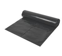 Trade Store Heavy Duty Black Polythene Sheet Damp Proof Membrane 4 Metre X 4 Metre (16 Sq/m)