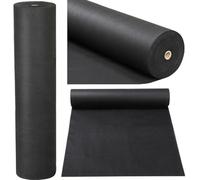 Trade Store Heavy Duty Non-Woven Garden Weed Control Fabric 100 G/sm 1.5Mtr X 50Mtr (75 Sq/m) + 25 Galvanised Securing Pegs
