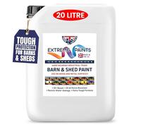 TRADE SUPPLIES UK - Extreme Barn And Shed Paint Oil Based - Rust Inhibiting, Long-Lasting Gloss for Wood & Metal Surfaces - DARK GREEN, 20L