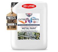 TRADE SUPPLIES UK - Extreme Metal Paint - Polyurethane-Based Durable Coating for Vehicles, Machinery & Metal Surfaces - Protects Against Rust & Corrosion - (Blue, 20L)