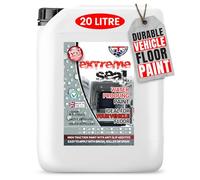TRADE SUPPLIES UK - Extreme Seal Waterproofing Paint - Tough Anti-Slip Coating for Vans, Vehicles & Workspaces. Anti-Corrosive, Impact & Heat Resistant, Flexible & Hard-Wearing - 20L, Mid Grey