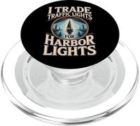 Trade Traffic Lights For Harbor Lights Sailor PopSockets PopGrip for MagSafe