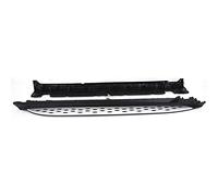 Trade Vehicle Parts BZ5108 Running Boards Side Steps Silver & Black