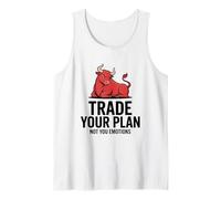 Trade Your Plan Not Your Emotions for Trader & Investor Tank Top
