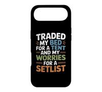 TRADED MY BED FOR A TENT AND MY WORRIES FOR A SETLIST Case for iPhone Air