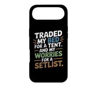 TRADED MY BED FOR A TENT AND MY WORRIES FOR A SETLIST Case for iPhone Air