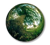 Trademark Innovations Observation Ball, Stainless Steel, Green, 10"