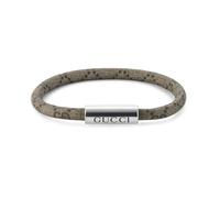 Trademark Sterling Silver & Beige Canvas Bracelet - Size 19