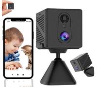 TradeProvider® Mini WiFi Spy Camera - Indoor Hidden Wireless 1080p HD Nanny Cam with Free Cloud Storage, AI Motion Detection, Night Vision & Two-Way Audio for Pet, Baby & Home Monitoring