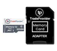TradeProvider TF Memory Card, Up to 140MB/s Read Speed, A1, C10, U3, V30, 4K Video Recording, for Smartphones Drones Tablets Dash Security Cameras (Adapter and 32GB)