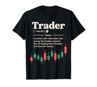 Trader Definition for Financial Risk-Takers Funny Finance T-Shirt