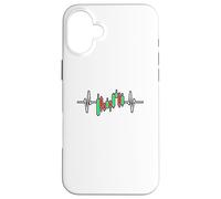 Trader Heartbeat Pulse Crypto Forex Stock Market Trading Case for iPhone 16 Plus