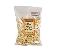Trader Joe's RAW WHOLE Cashews 1 lb Bag (Pack of 2)