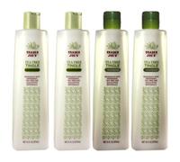 Trader Joe's Tea Tree Tingle Moisturizing Shampoo & Conditioner 4 Pack (2 Each) - CRUELTY FREE by Trader Joe's