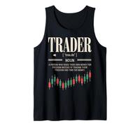 Trader Noun Freedom Lover Risk-Taker Entrepreneur Life Tank Top