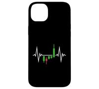 Trader’s Heartbeat Breakout Pattern Candlestick Charts Case for iPhone 14 Plus