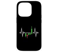 Trader’s Heartbeat Breakout Pattern Candlestick Charts Case for iPhone 14 Pro