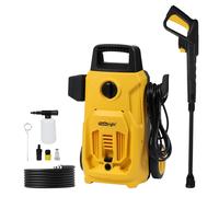Traderight 1600W Electric Pressure Washer High Power Patio Car Cleaner in Yellow Traderight Yellow