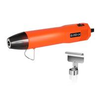 Traderight 450W Mini Heat Gun, 260℃/460℃ Dual Temperature, Fast Heating Handheld Hot Air Gun with Nozzle, Non-Slip Design for DIY Crafts, Resin, Shrink Wrap, Candle Making, Electronics & Embossing
