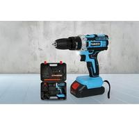 Traderight Cordless Power Drill and Electric Screwdriver Sets: 21V Cordless Drills Brushed Motor with 2 Batteries
