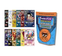 TraderzTCG One Piece TCG English Booster Pack Bundle - (4 Pack English) - Perfect for One Piece Cards Game Fans, Anime Collectors, and TCG Enthusiasts